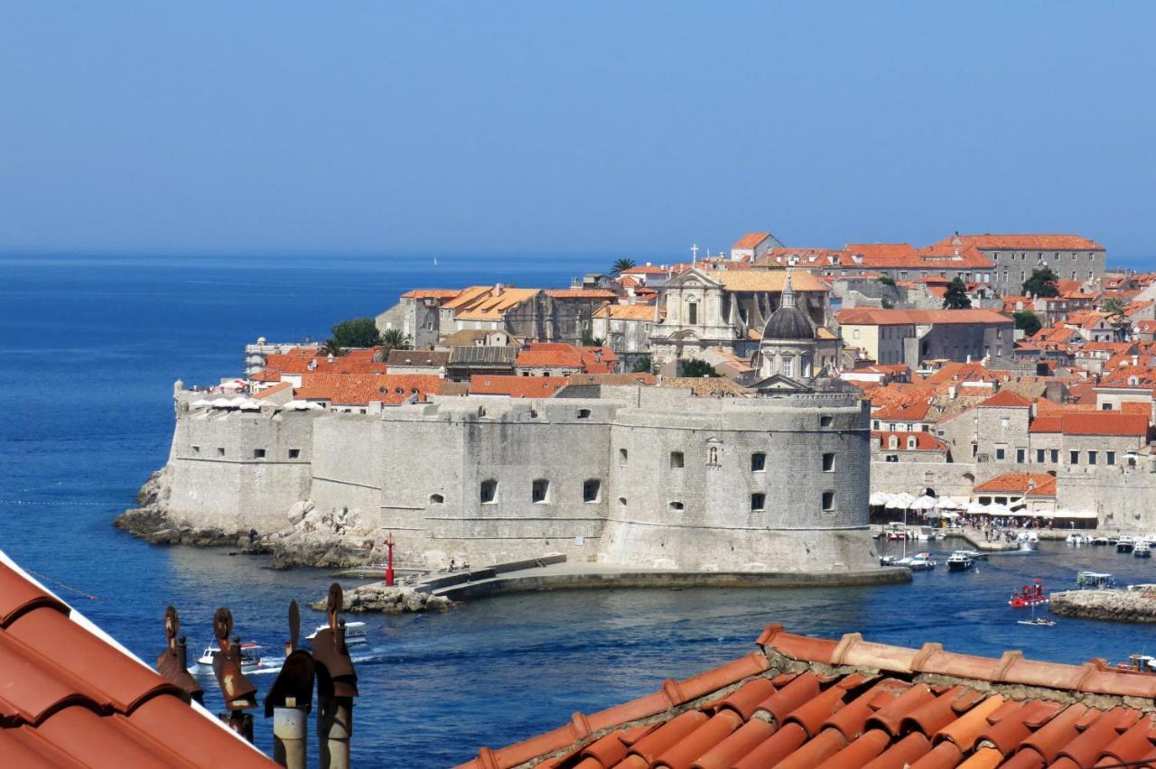 Sunset Over The Dubrovnik'S Old Town Zewnętrze zdjęcie
