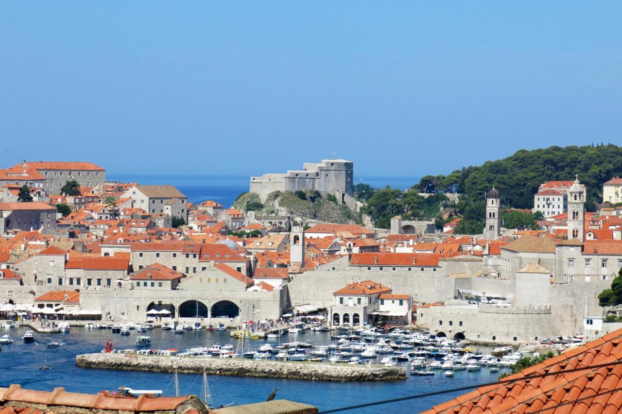 Sunset Over The Dubrovnik'S Old Town Zewnętrze zdjęcie