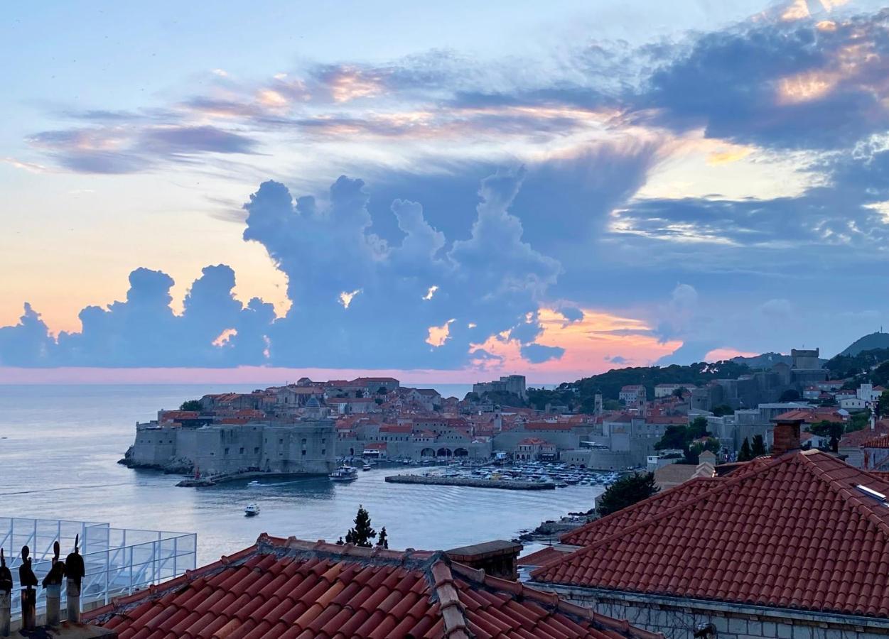 Sunset Over The Dubrovnik'S Old Town Zewnętrze zdjęcie